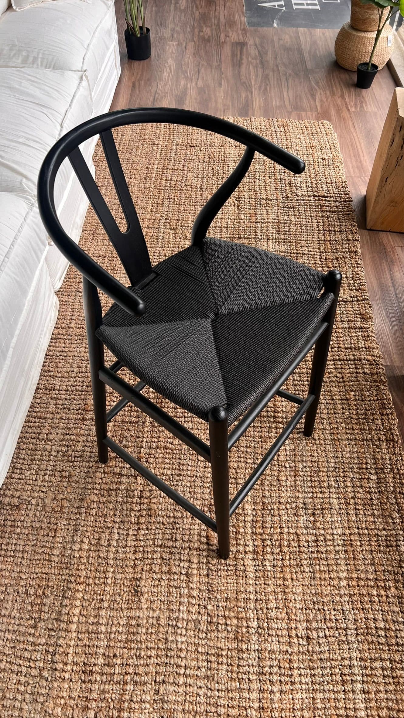 Imágen del producto BANQUETA WHISBONE BLACK 